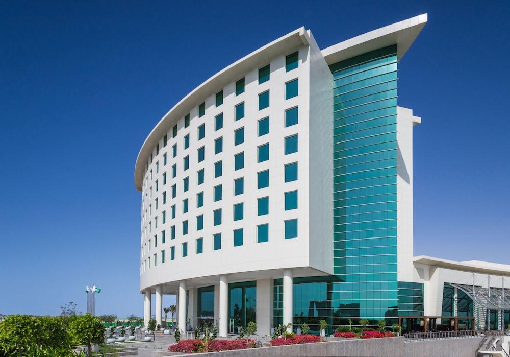 Bay La Sun Hotel And Marina - Emaar King Abdullah Economic City Kültér fotó The new terminal at Palm Springs International Airport